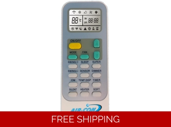 OEM Remote Control for Blue 2/3 Series AirCon Mini Split Systems